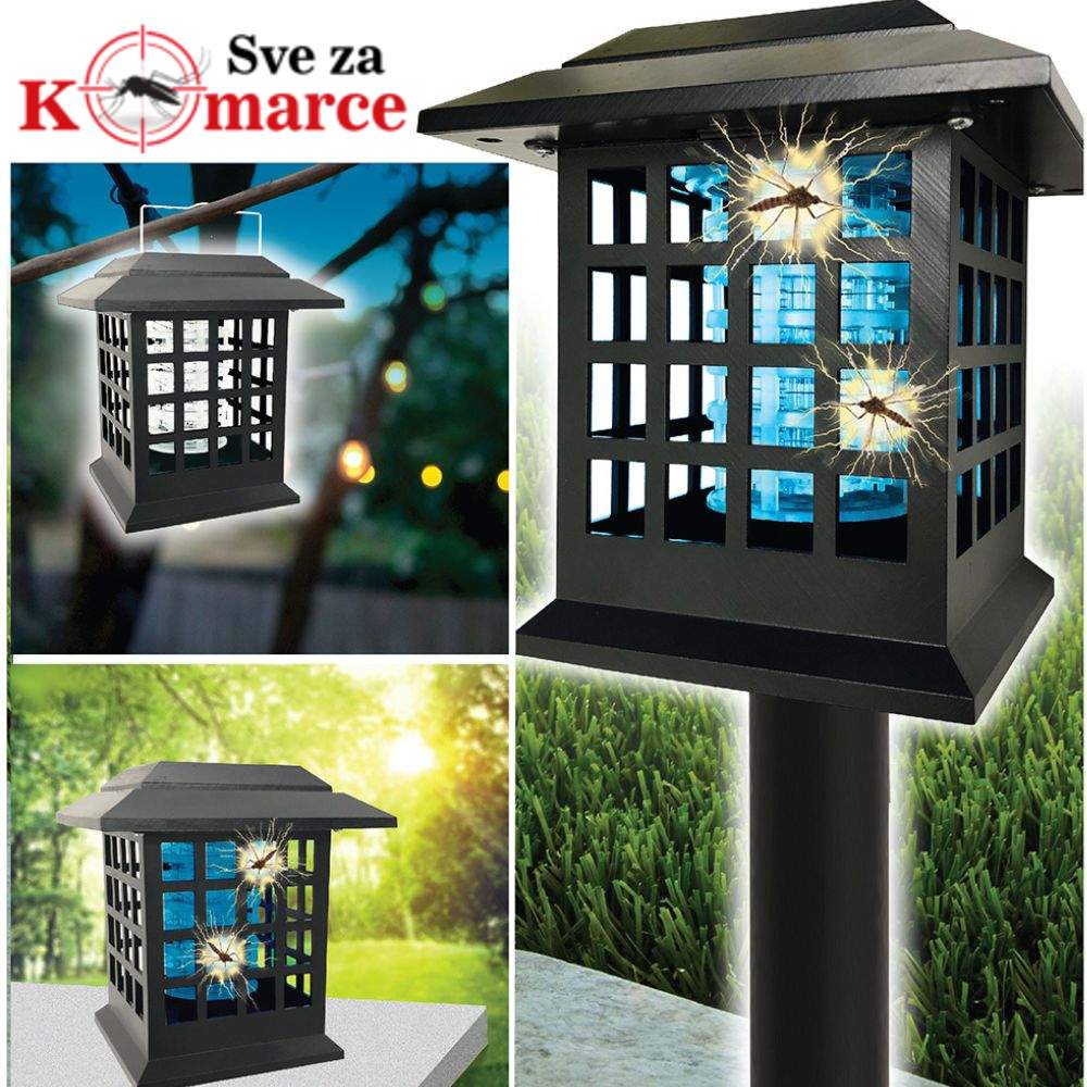 Solarna lampa Monster Zapper protiv komaraca i insekata - Slika 3